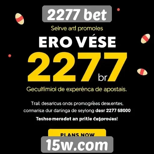 Novas promoções disponíveis no site 2277 bet