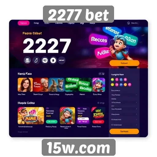 Facilidade de uso da interface do site 2277 bet